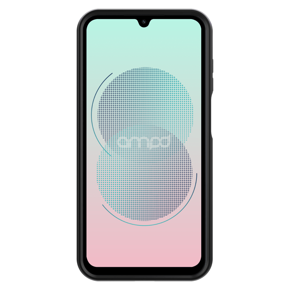 AMPD Classic Slim Dual Layer Case for Samsung Galaxy A25 5G Black