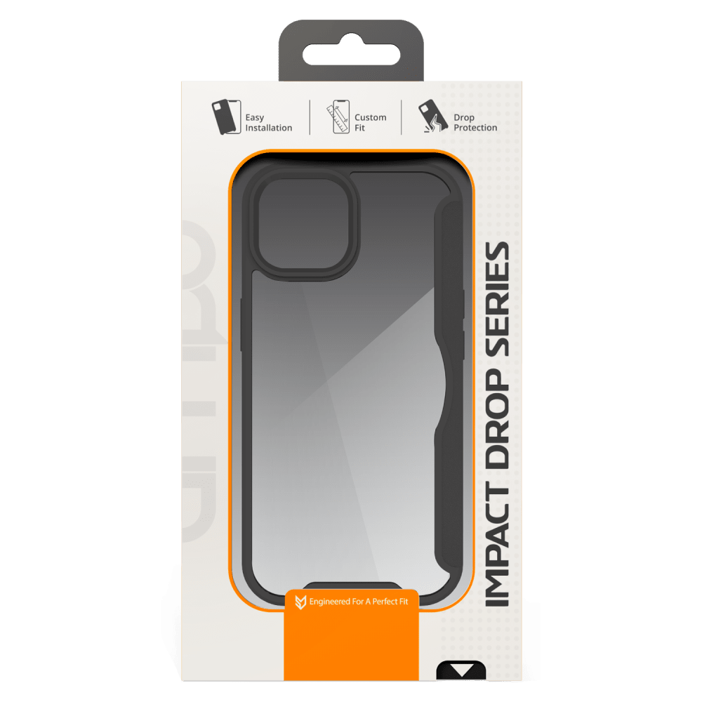 AMPD TPU/Acrylic Wallet Credit Card Case for Samsung Galaxy A35 5G Black