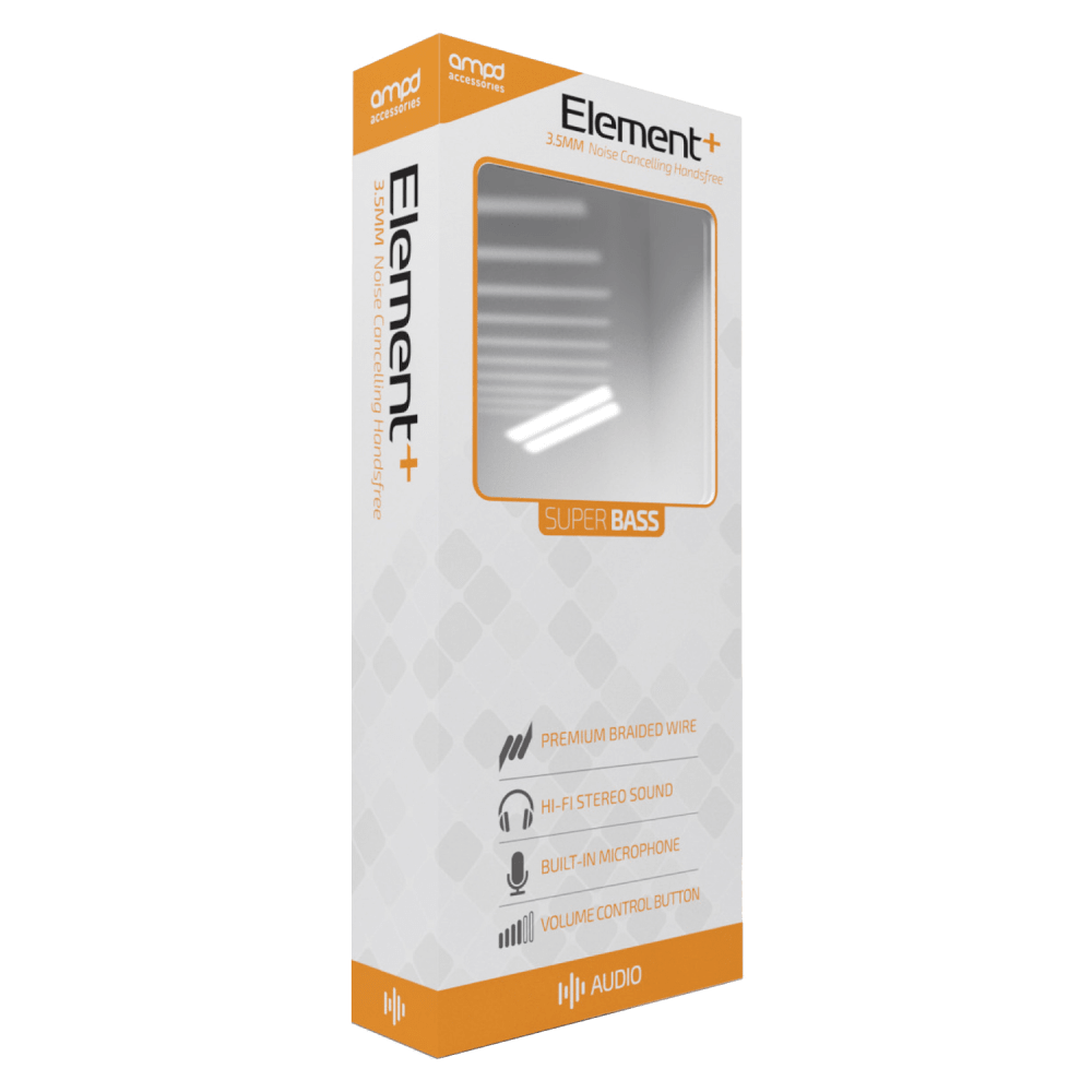 Element Plus 3.5mm In Ear Wired Headphones