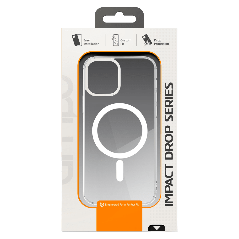 AMPD TPU / Acrylic Hard Shell MagSafe Case for Apple iPhone 12 / iPhone 12 Pro