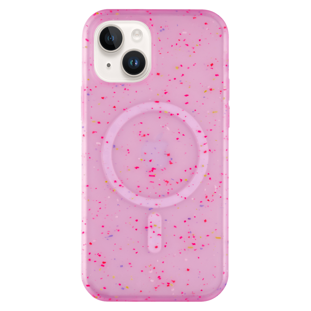 AMPD Jelly Confetti Soft Shell MagSafe Case for Apple iPhone 15