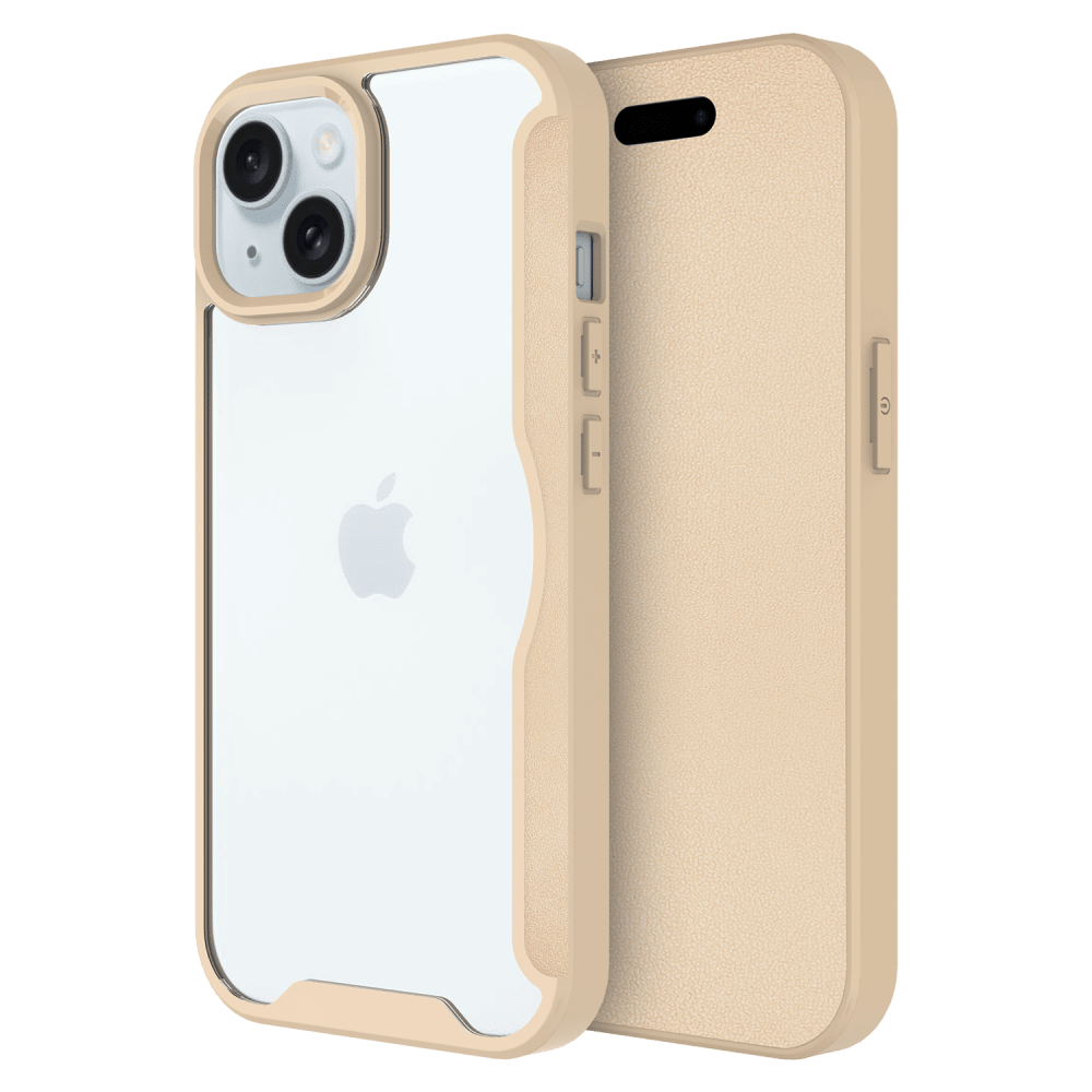 AMPD TPU / Acrylic Flip Wallet MagSafe Case for Apple iPhone 15