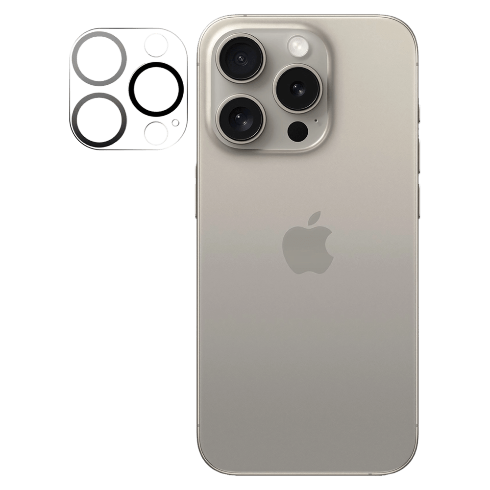 AMPD Laser Cut Rear Camera Tempered Glass Protector for Apple iPhone 16 Pro Max