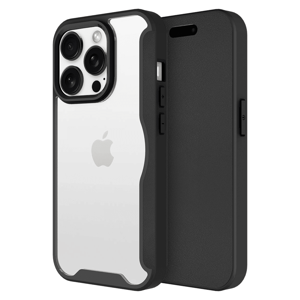 AMPD TPU / Acrylic Wallet Flip MagSafe Case for Apple iPhone 16 Pro Max