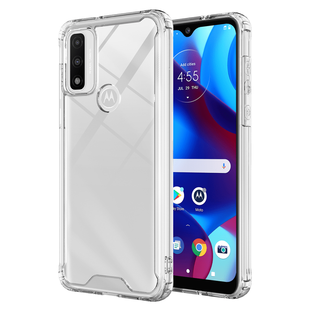 AMPD TPU / Acrylic Hard Shell Case for Motorola Moto G Play (2023)