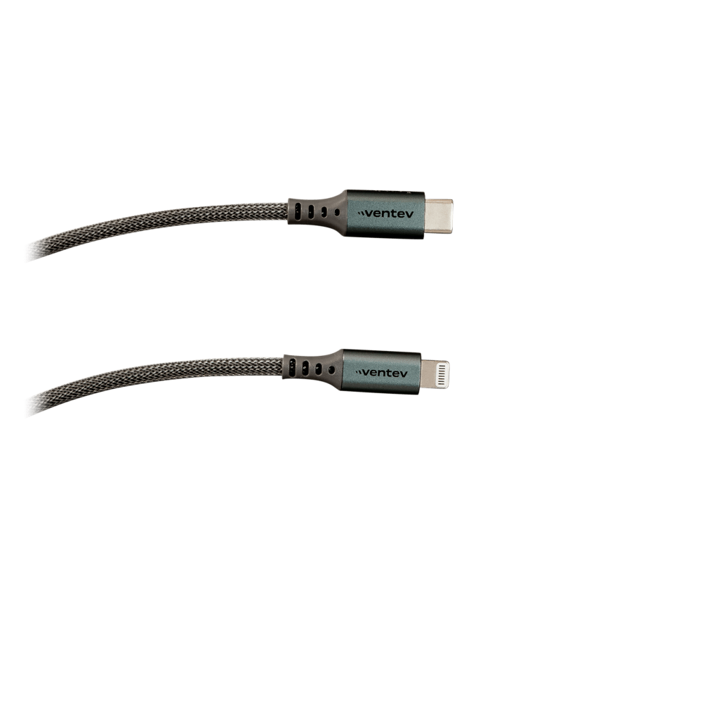 Ventev chargesync alloy USB C to Apple Lightning Cable 10ft