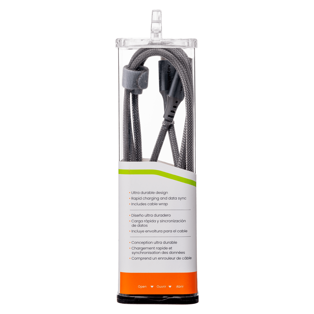 Ventev Chargesync Alloy USB C to USB C Cable 4ft