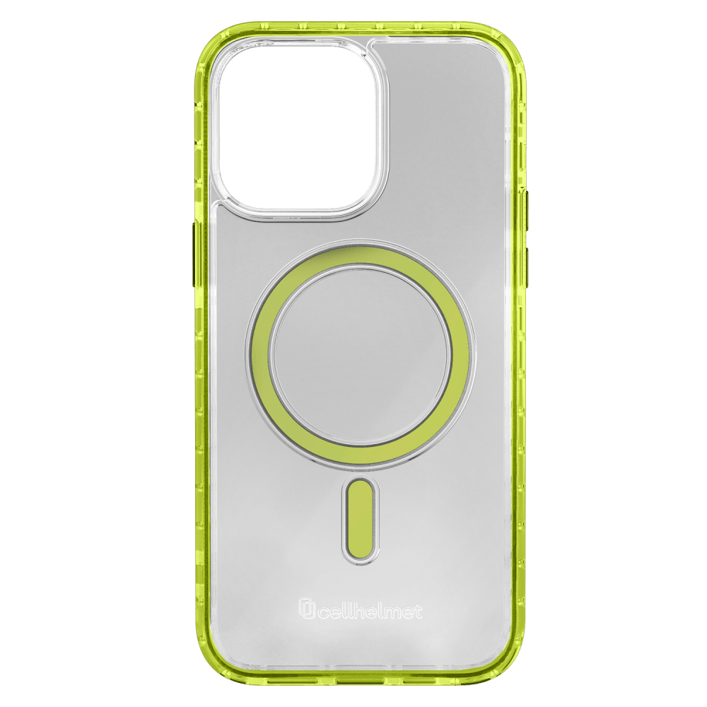 cellhelmet Magnitude MagSafe Case for Apple iPhone 14 Pro Max Electric Lime