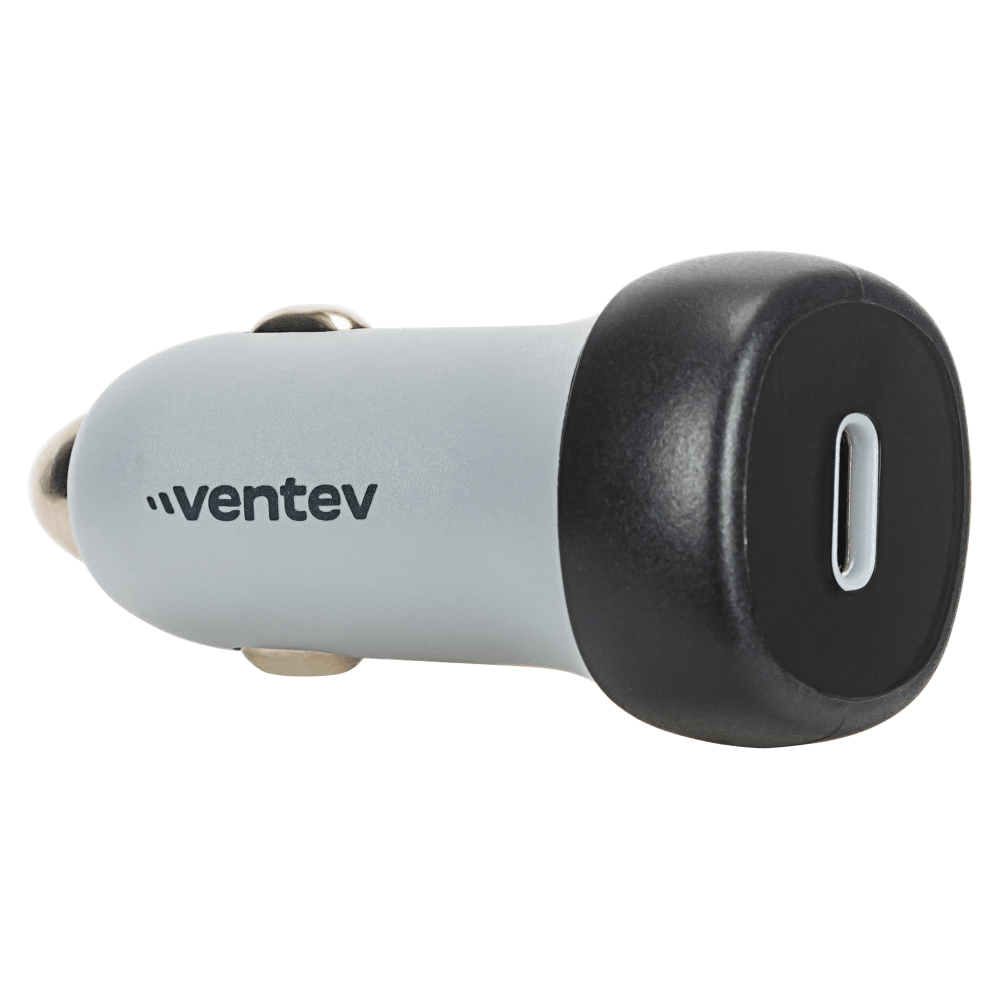 Ventev 30W ULTRAFAST USB C Universal Car Charger and USB C to Apple Lightning Cable