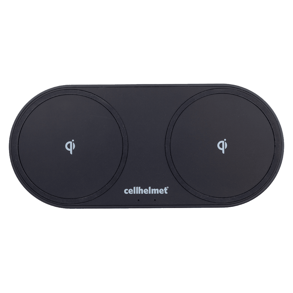 cellhelmet Dual Wireless Charging Pad 5W / 5W Black
