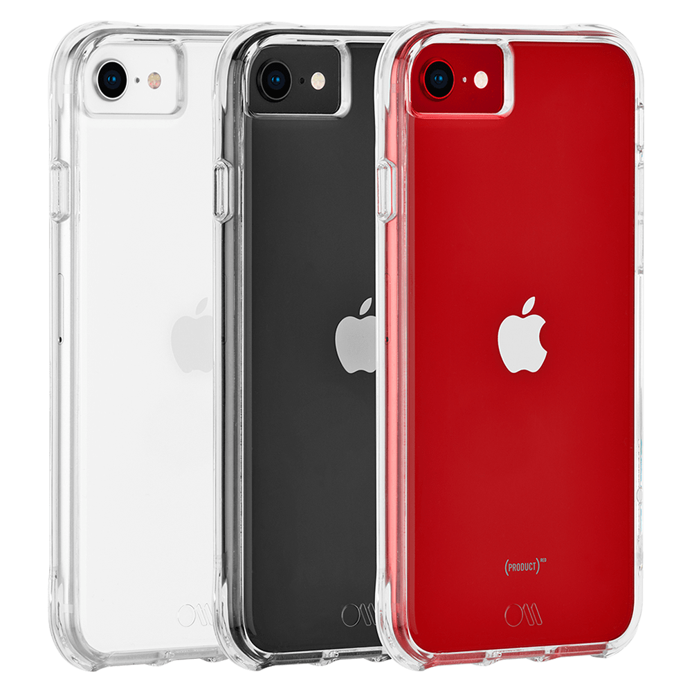 Case-Mate Tough Case for Apple iPhone SE 2022 / SE 2020 / 8 / 7 / 6s / 6 Clear