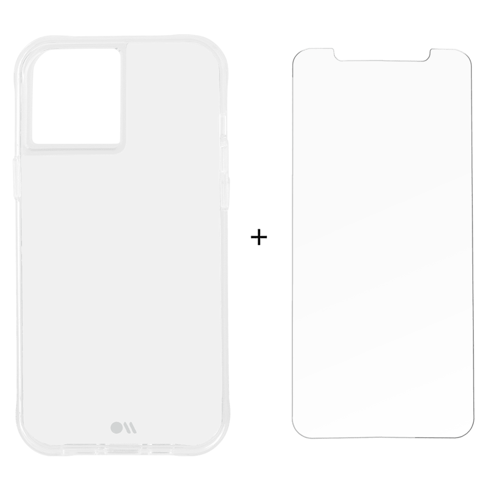 Protection Pack Tough Case and Glass Screen Protector for Apple iPhone 12 Pro Max