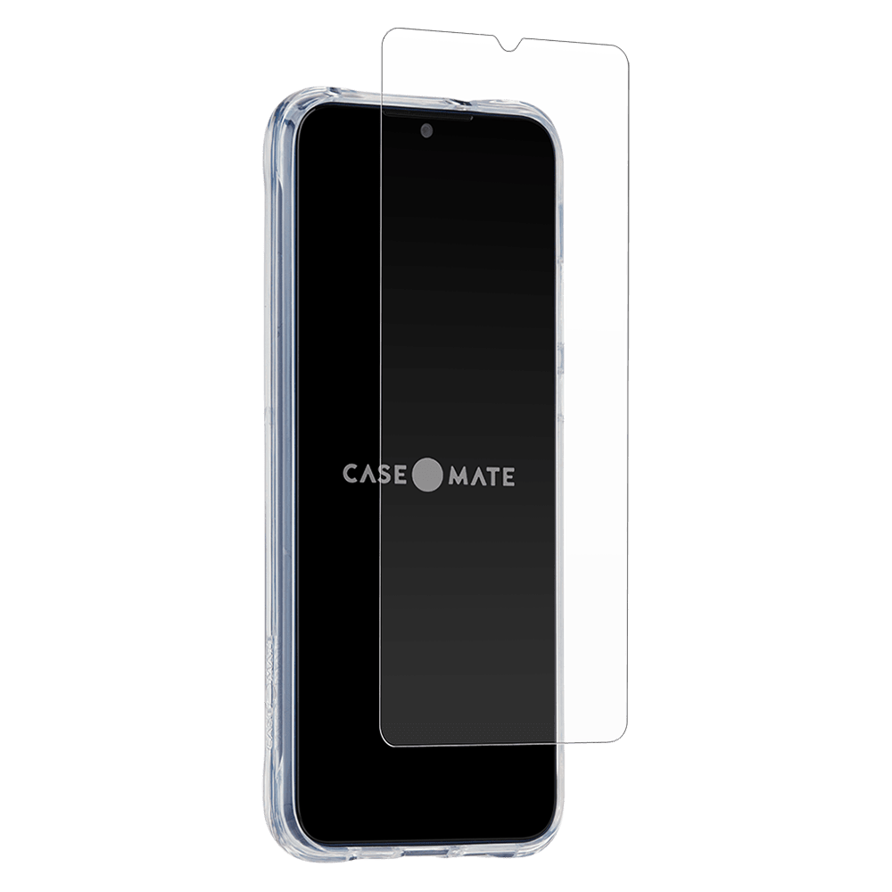 Case-Mate Protection Pack Tough Case and Glass Screen Protector for Motorola Moto G Play Clear