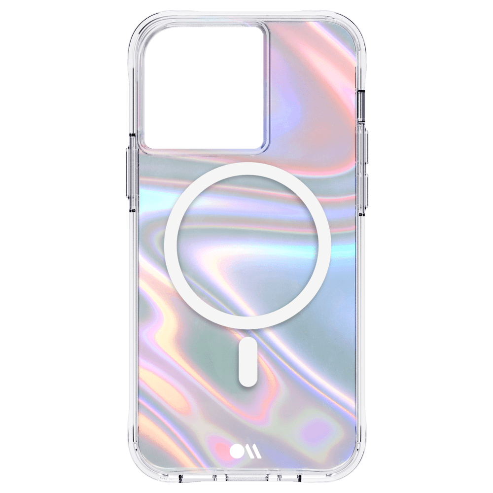 Case-Mate Soap Bubble MagSafe Case for Apple iPhone 13 Pro Iridescent