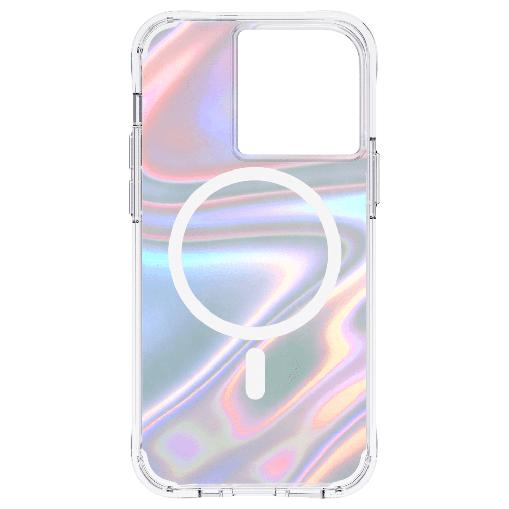 Case-Mate Soap Bubble MagSafe Case for Apple iPhone 13 Pro Iridescent