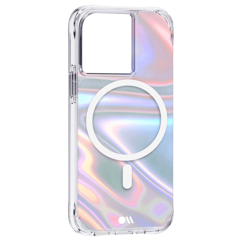 Case-Mate Soap Bubble MagSafe Case for Apple iPhone 13 Pro Iridescent