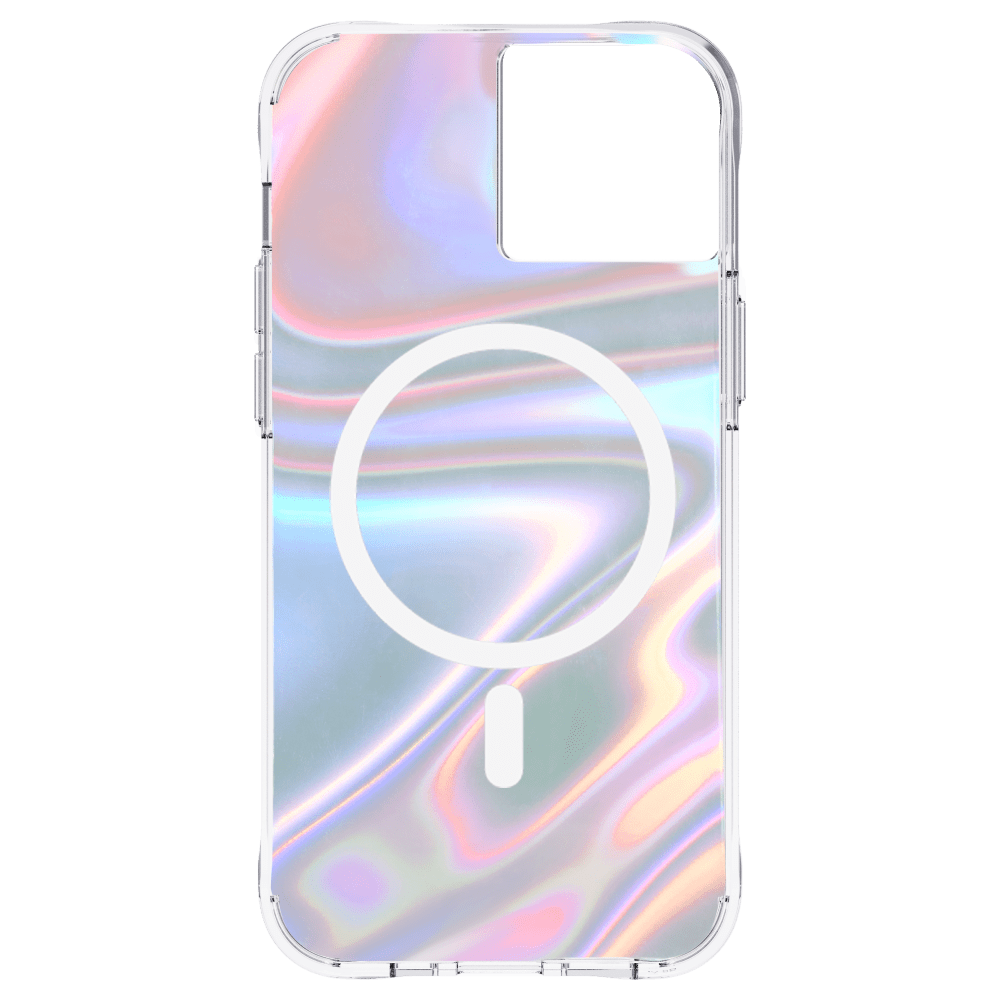 Case-Mate Soap Bubble MagSafe Case for Apple iPhone 13 Iridescent
