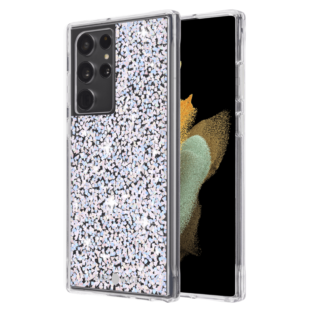 Case-Mate Twinkle Case with MicroPel for Samsung Galaxy S22 Ultra Multi-Color