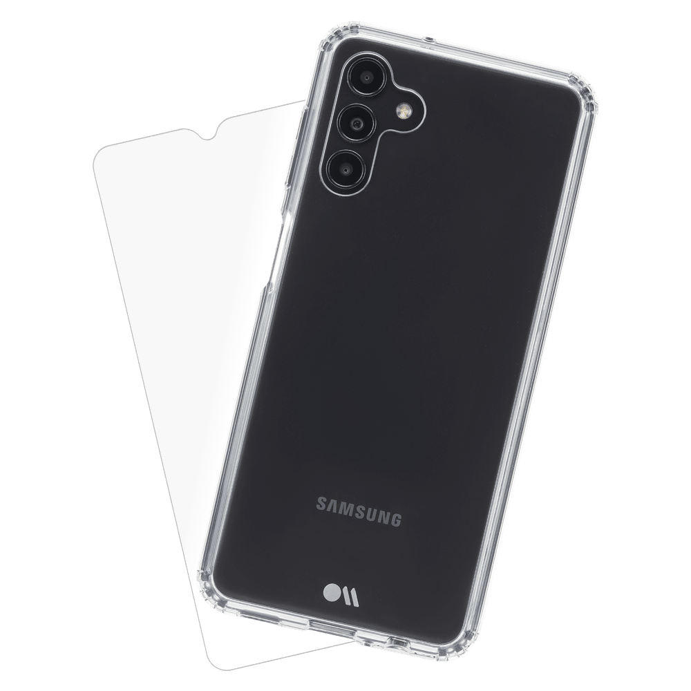Case-Mate Protection Pack Tough Case and Glass Screen Protector for Samsung Galaxy A13 5G