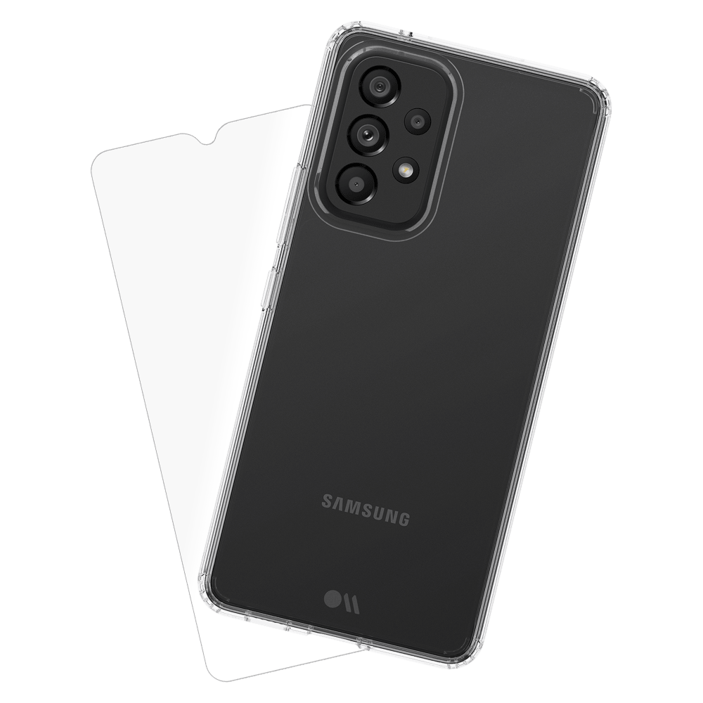 Case-Mate Protection Pack Tough Case and Glass Screen Protector for Samsung Galaxy A53 5G
