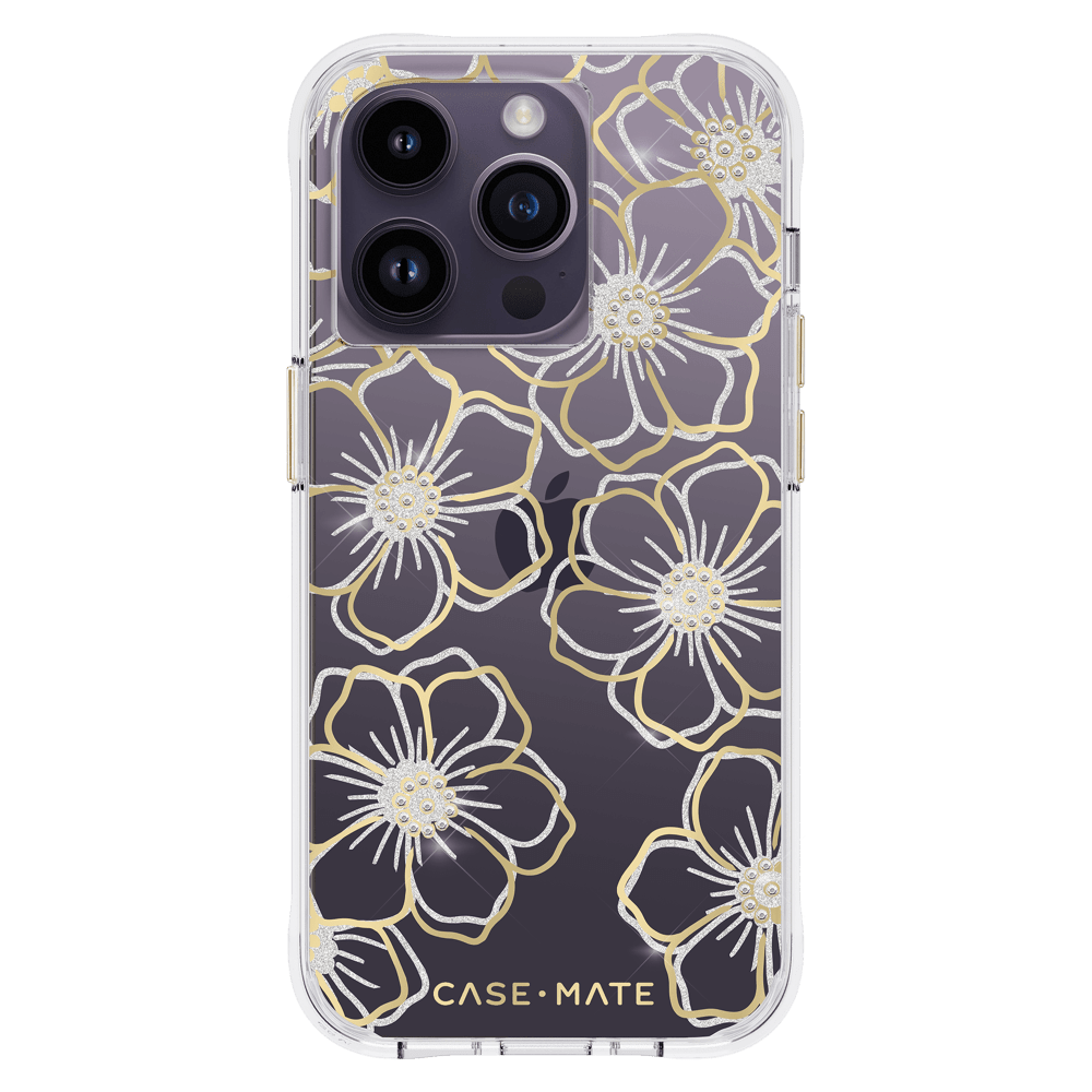 Case-Mate Floral Gems Case for Apple iPhone 14 Pro