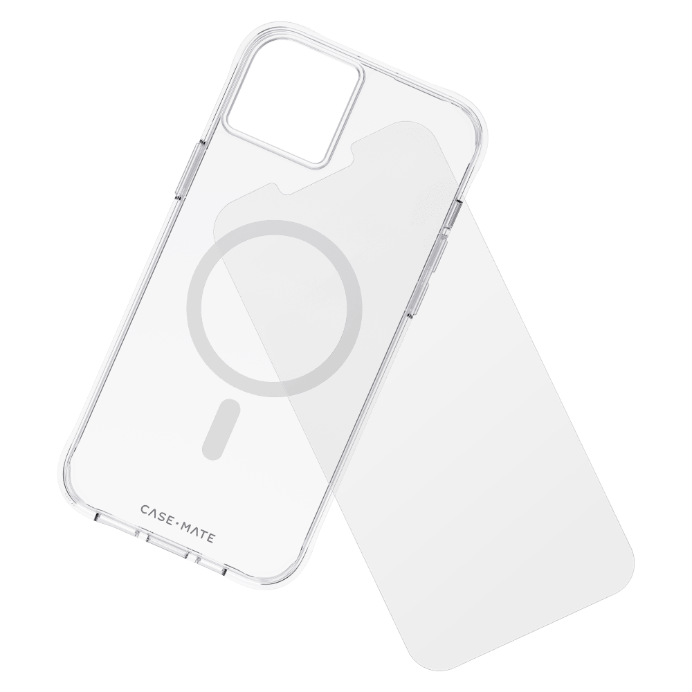 Case-Mate Protection Pack MagSafe Case and Glass Screen Protector for Apple iPhone 14 Plus