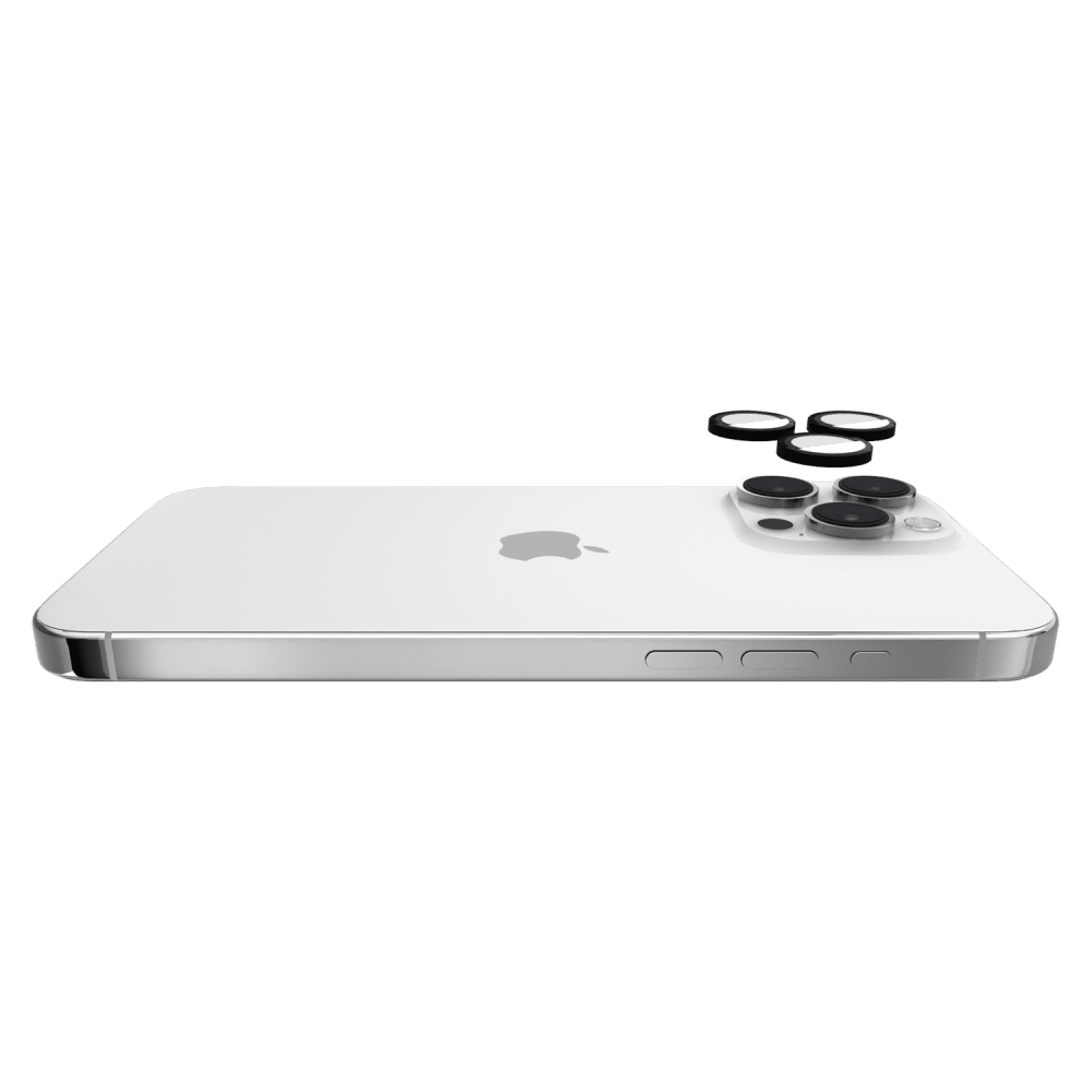 Case-Mate Aluminum Ring HD Camera Lens Glass Protector for Apple iPhone 14 Pro Max / 14 Pro Black