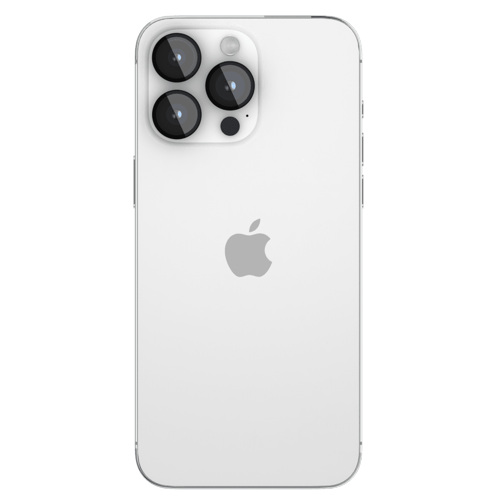 Case-Mate Aluminum Ring HD Camera Lens Glass Protector for Apple iPhone 14 Pro Max / 14 Pro Black