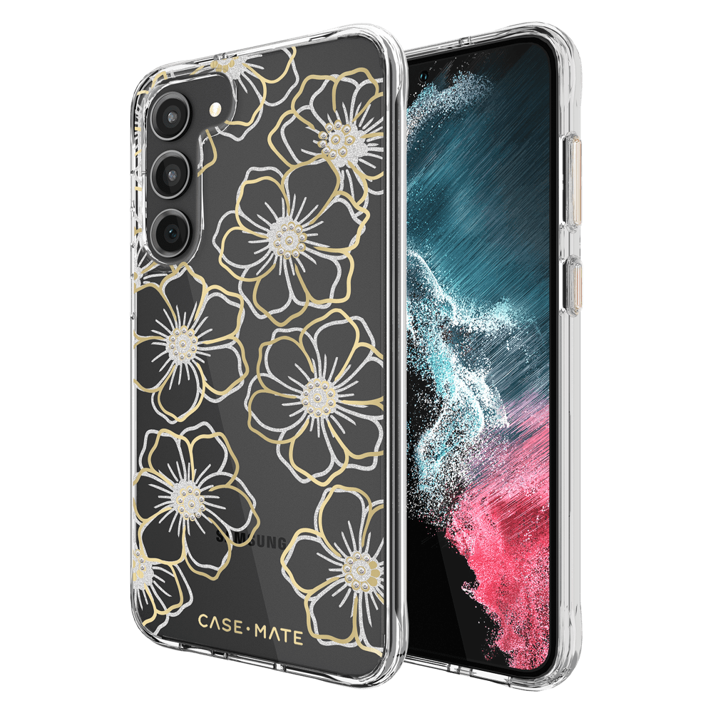 Case-Mate Floral Gems Case for Samsung Galaxy S23 Plus