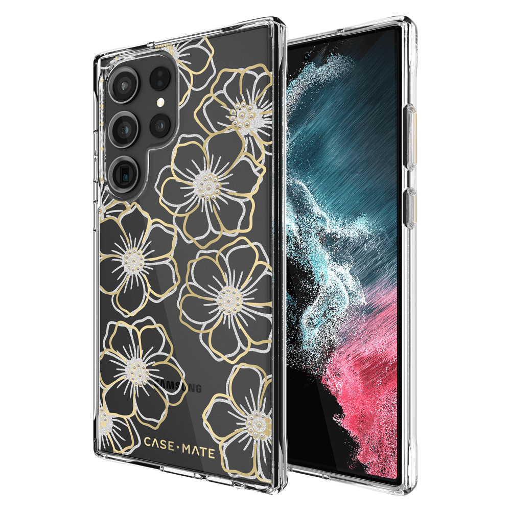 Case-Mate Floral Gems Case for Samsung Galaxy S23 Ultra