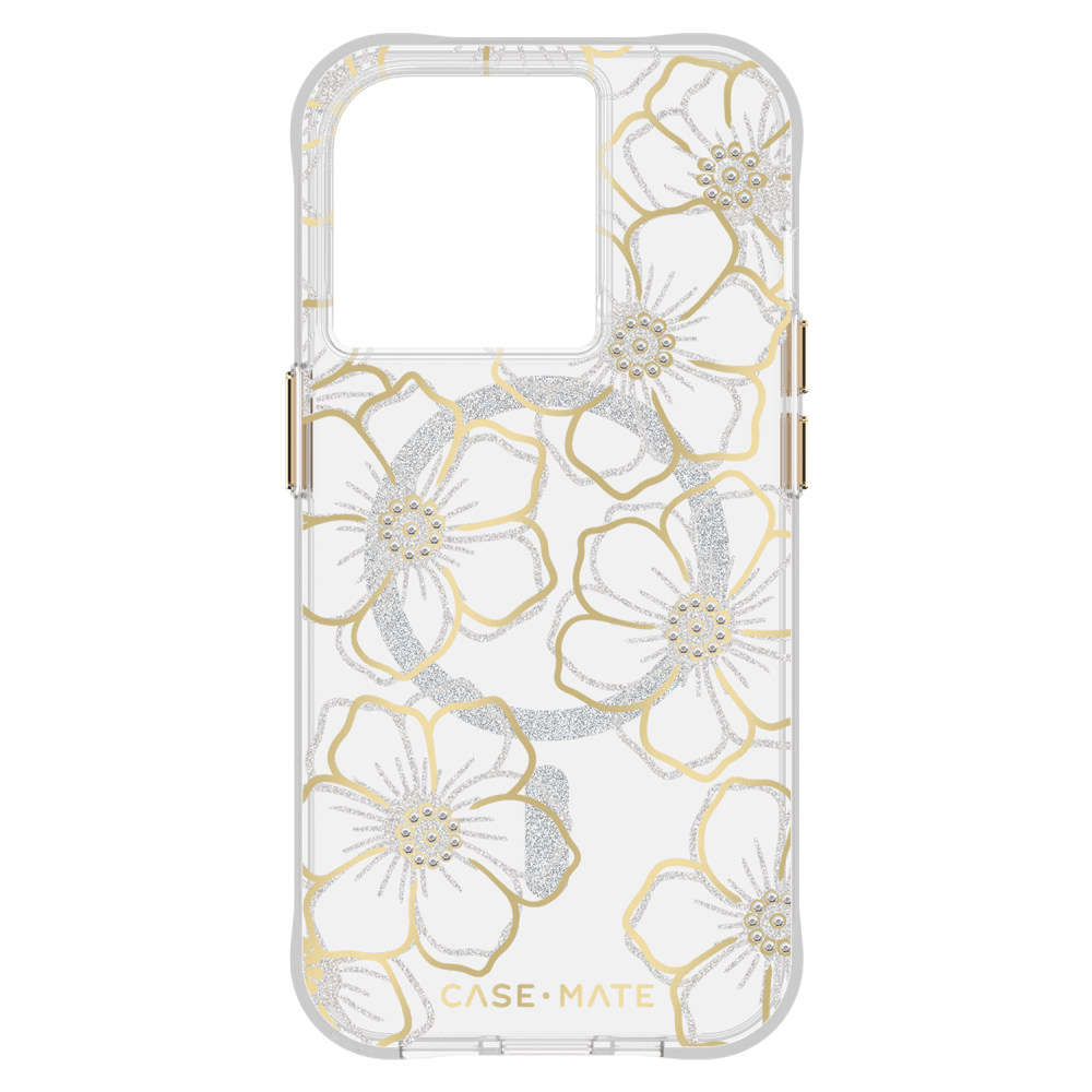 Case-Mate Floral Gems MagSafe Case for Apple iPhone 15 Pro