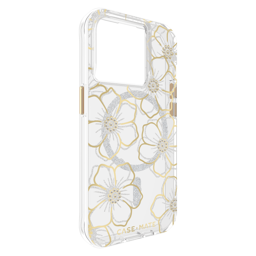 Case-Mate Floral Gems MagSafe Case for Apple iPhone 15 Pro