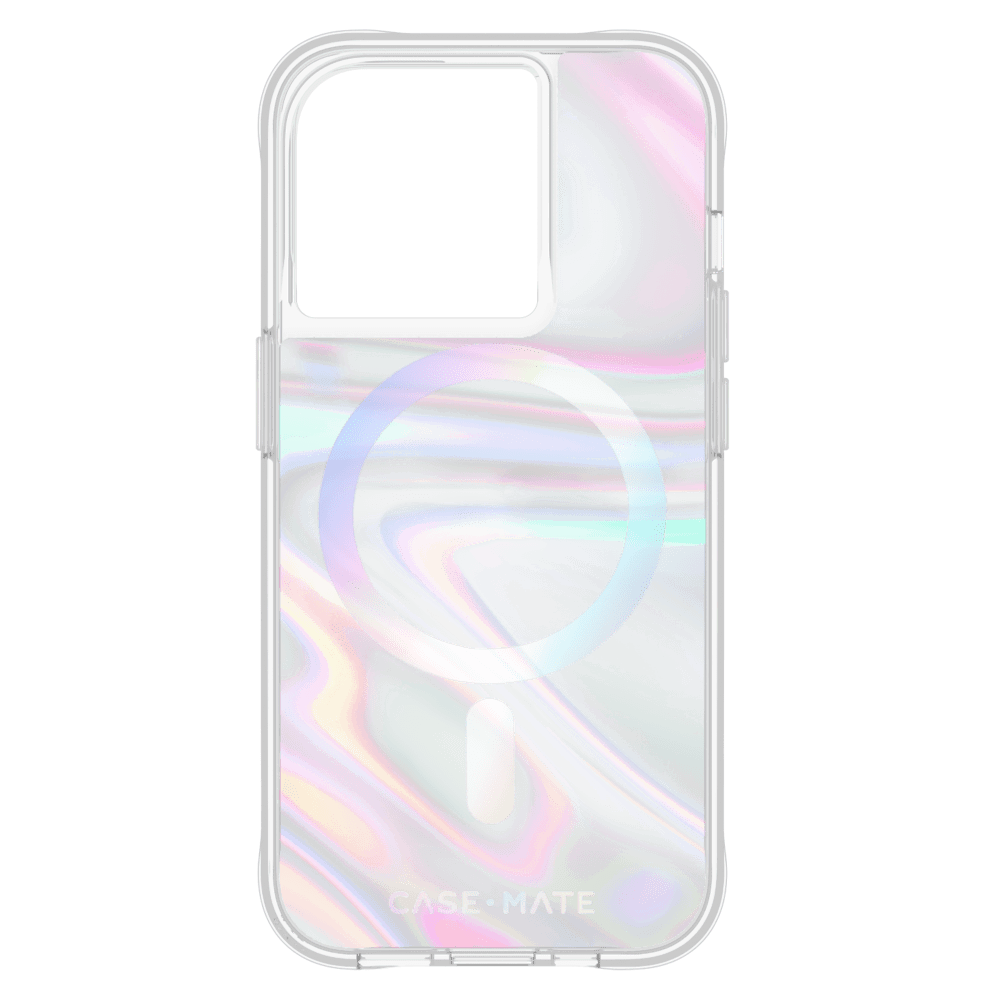 Case-Mate Soap Bubble MagSafe Case for Apple iPhone 15 Pro
