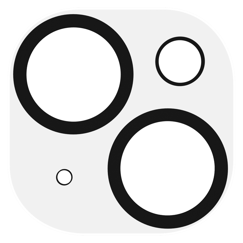 Case-Mate Rear Camera Lens Glass Protector for Apple iPhone 15 / iPhone 15 Plus