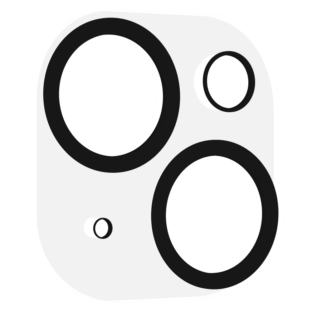 Case-Mate Rear Camera Lens Glass Protector for Apple iPhone 15 / iPhone 15 Plus
