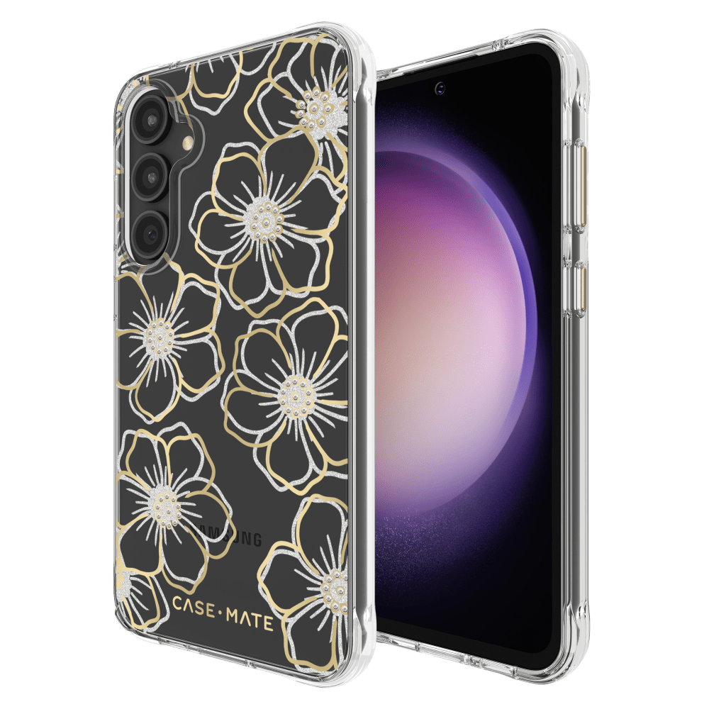 Case-Mate Floral Gems Case for Samsung Galaxy S23 FE
