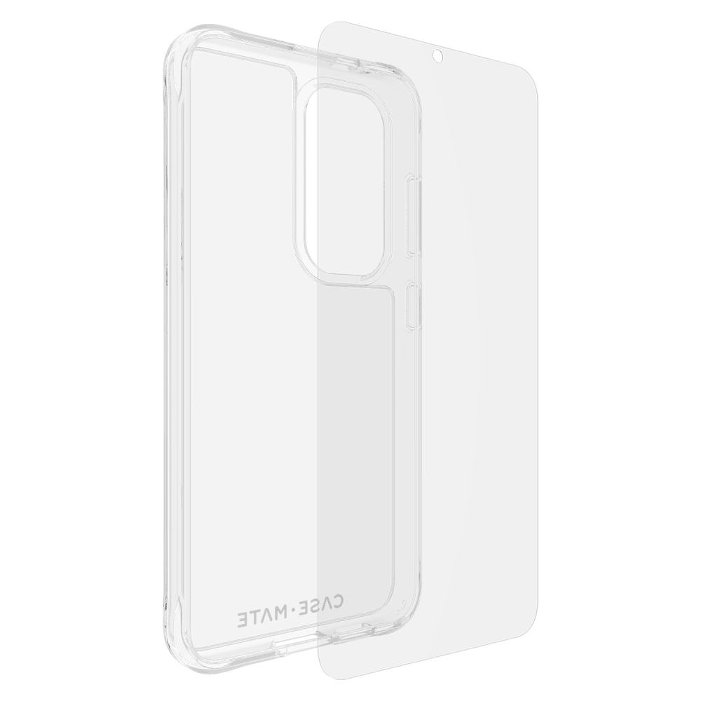 Case-Mate Protection Pack Tough Case and Glass Screen Protector for Samsung Galaxy S24