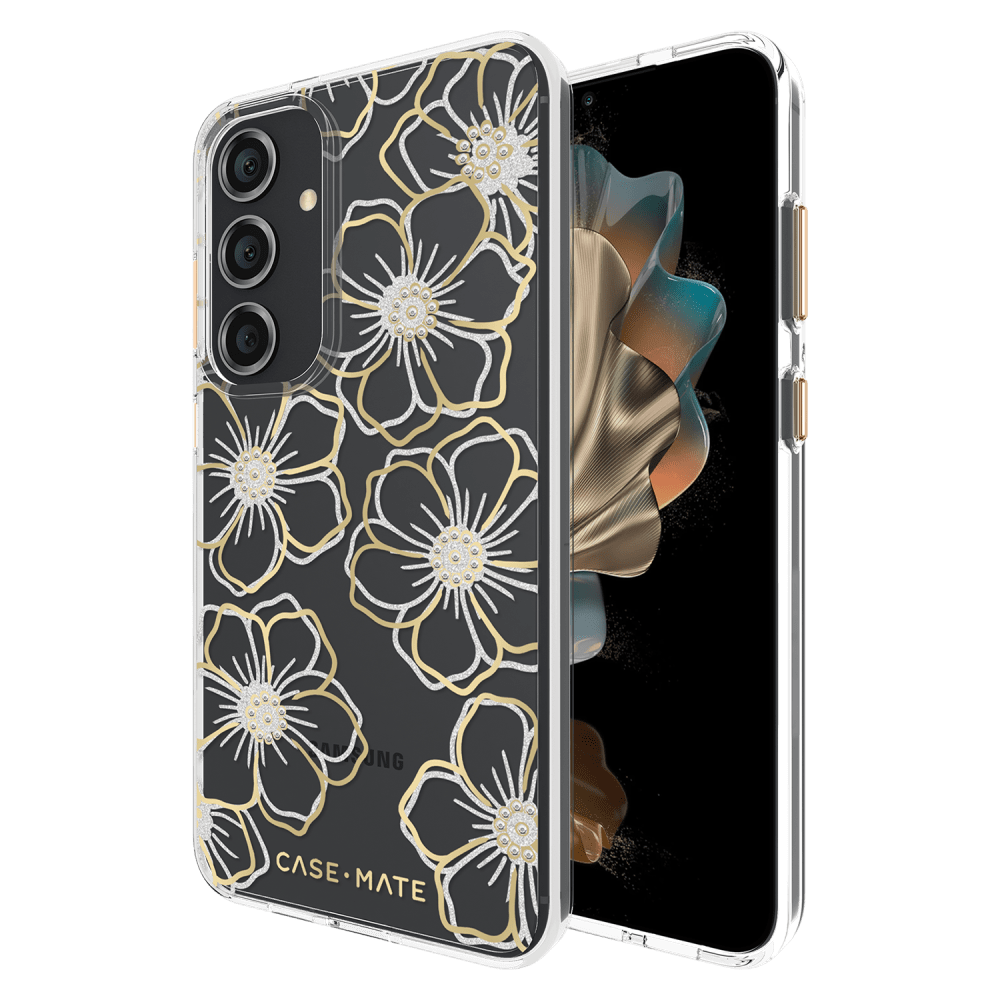 Case-Mate Floral Gems Case for Samsung Galaxy S24 Plus