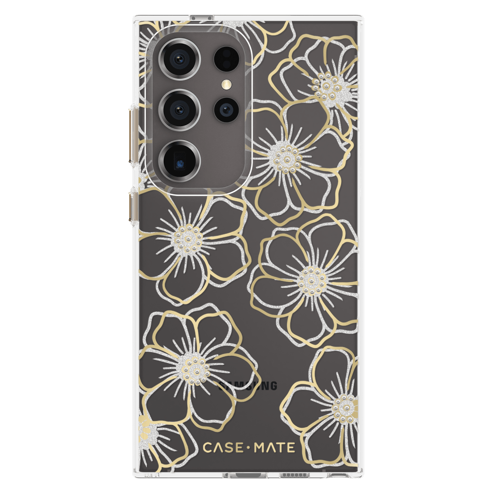 Case-Mate Floral Gems Case for Samsung Galaxy S24 Ultra