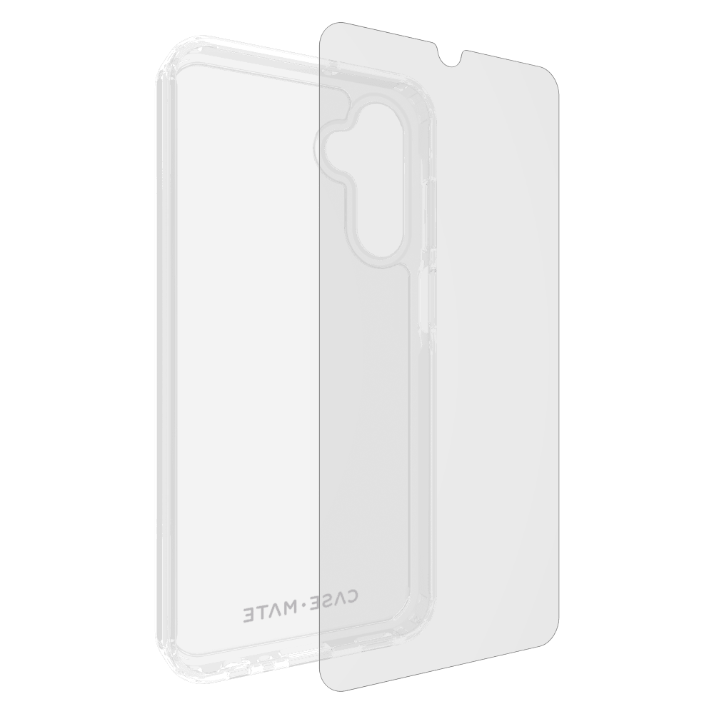 Case-Mate Protection Pack Tough Case and Glass Screen Protector for Samsung Galaxy A15 5G