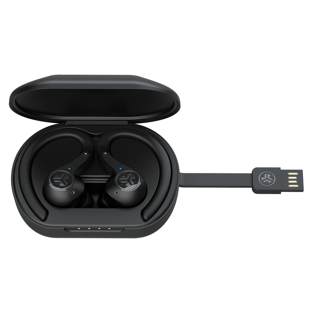 JLab Epic Air ANC Sport True Wireless In Ear Earbuds Black
