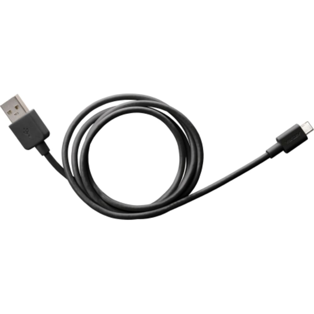 Essentials by Ventev USB A to USB C 2.0 Cable 3.3ft Black