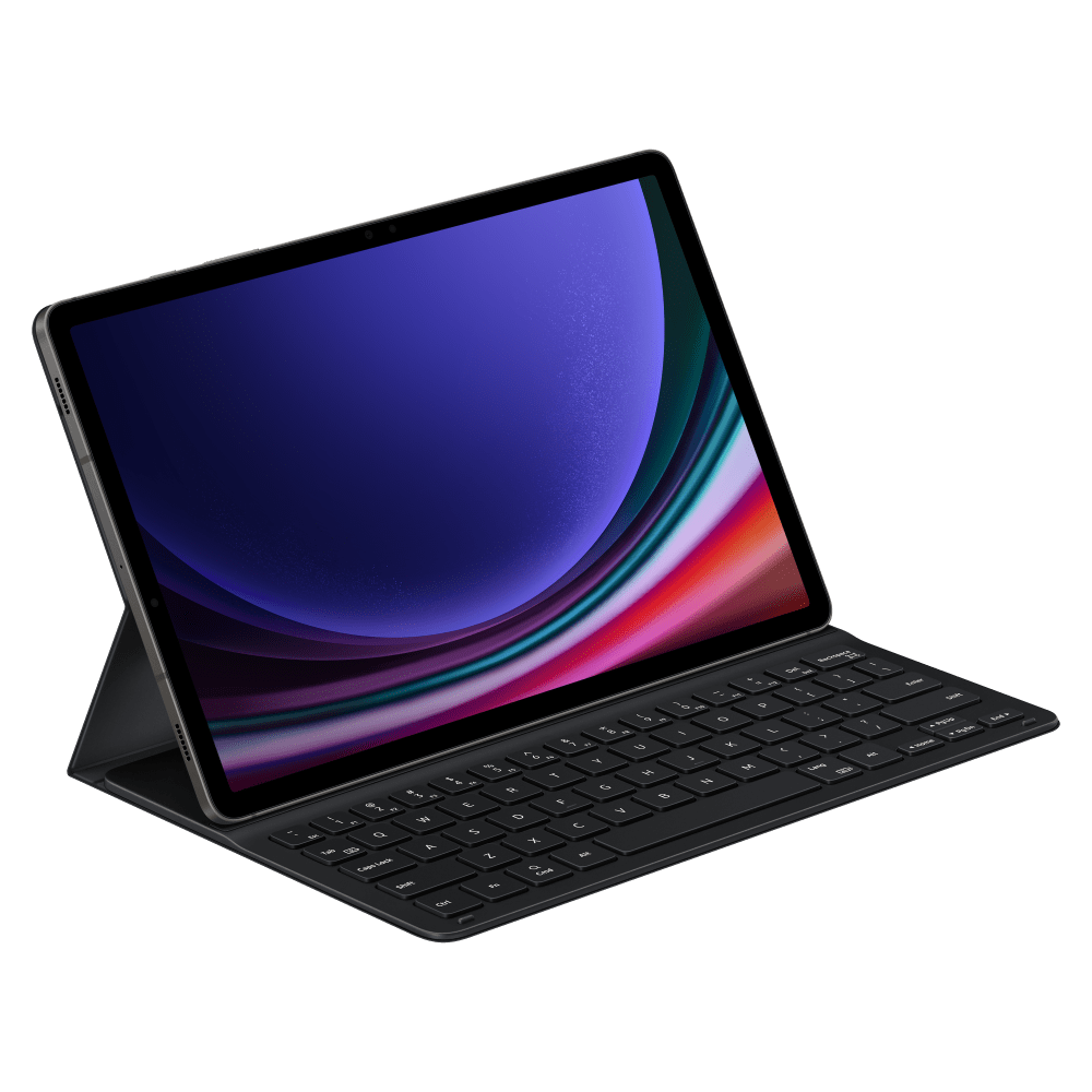 Samsung Book Cover Keyboard Slim Case for Samsung Galaxy Tab S9 / S9 FE Black