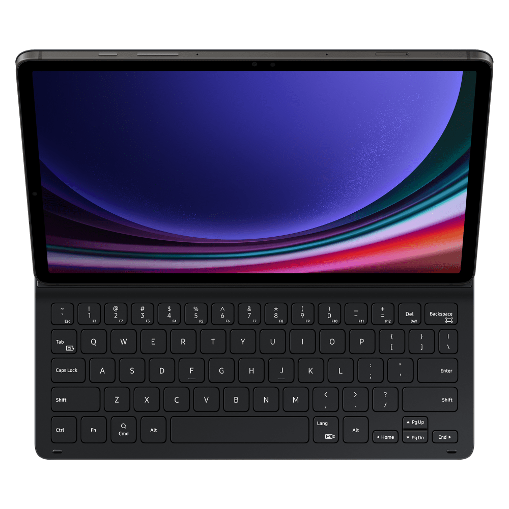 Samsung Book Cover Keyboard Slim Case for Samsung Galaxy Tab S9 / S9 FE Black