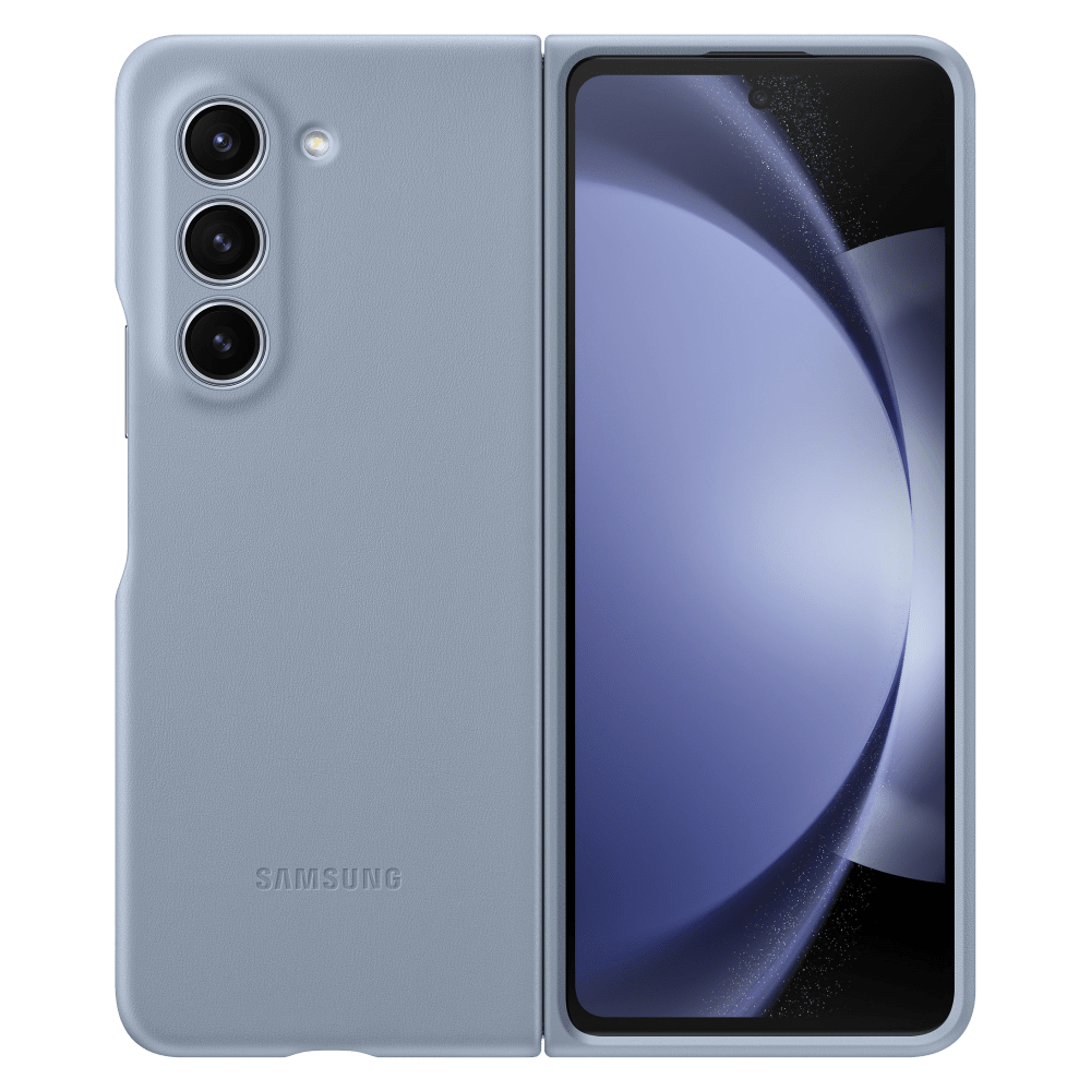 Samsung Eco-Leather Case for Samsung Galaxy Z Fold5 Icy Blue