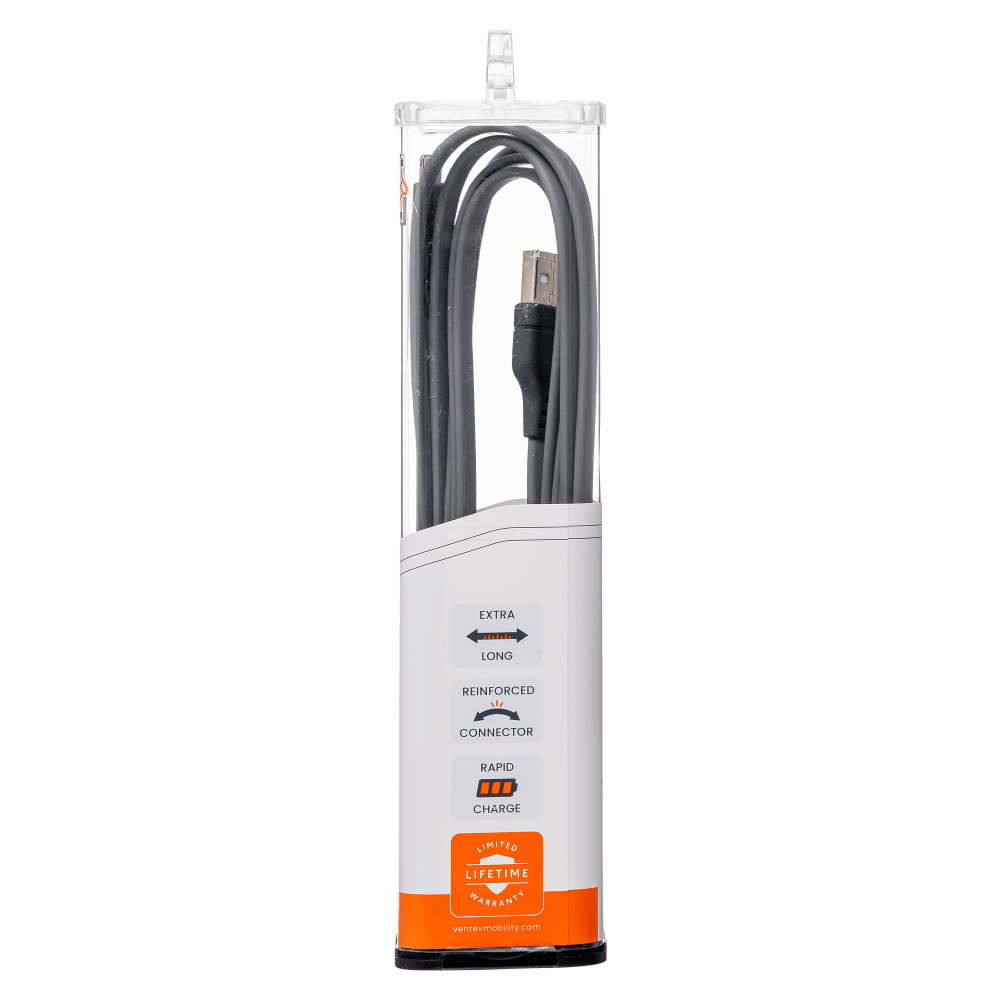 Ventev ChargeSync Flat USB A to Apple Lightning Cable 6ft