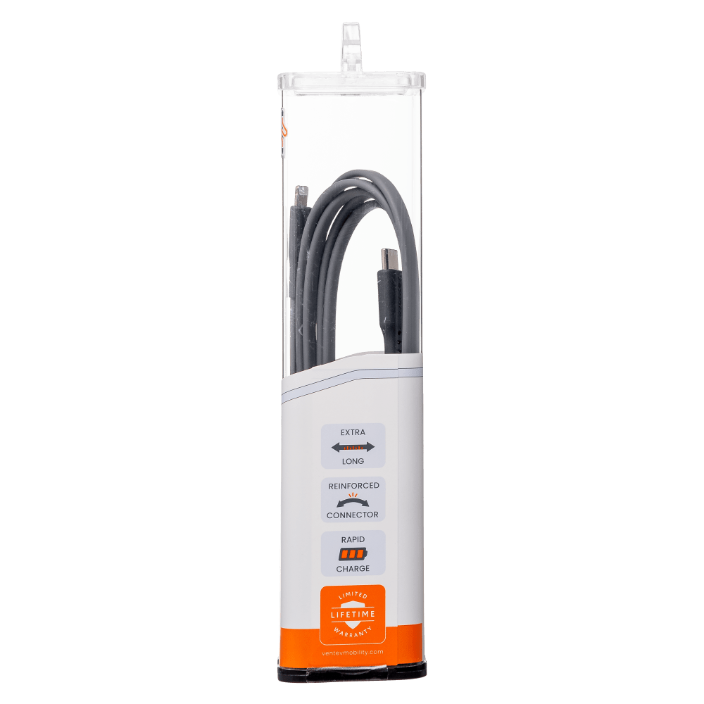 Ventev ChargeSync Flat USB C to Apple Lightning Cable 6ft