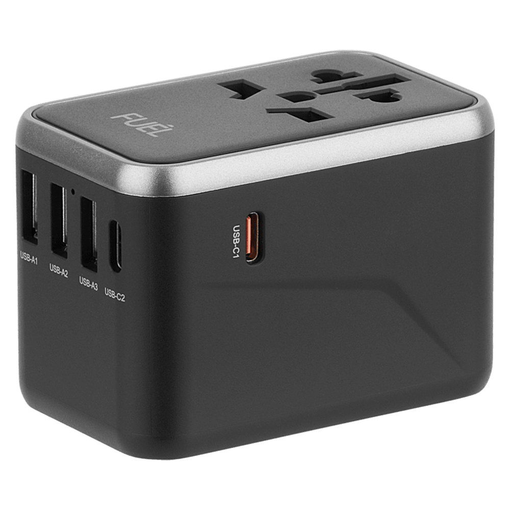 Case-Mate Fuel World Travel Adapter 20W Black