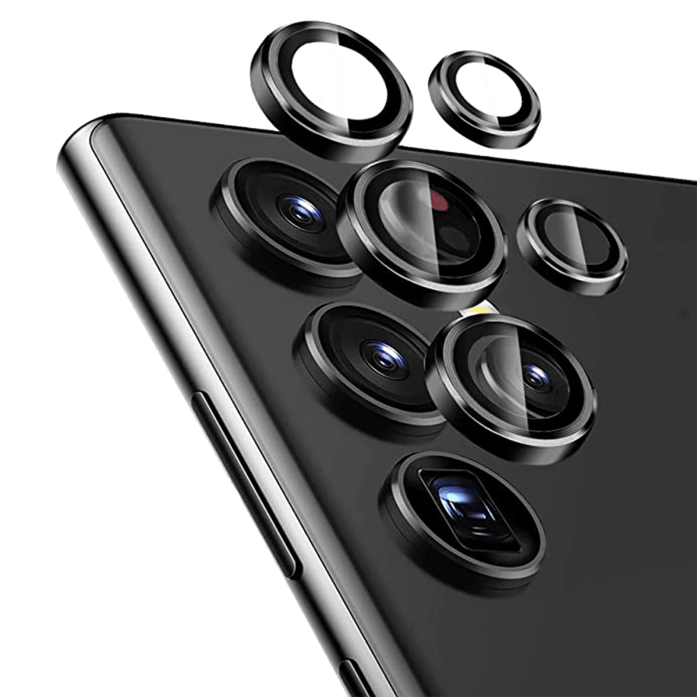 Gadget Guard Camera Lens Protector for Samsung Galaxy S23 Ultra Black