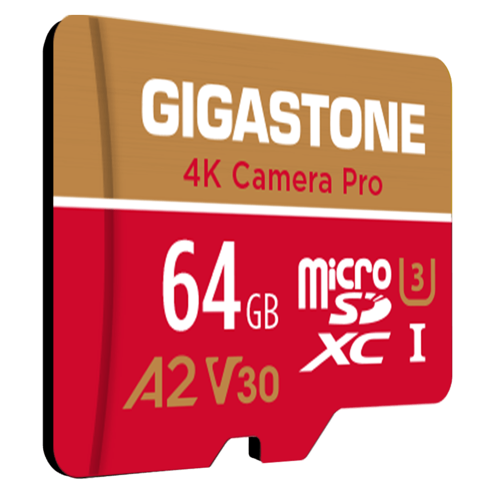 Gigastone MicroSD A1 V30 Memory Card 64GB